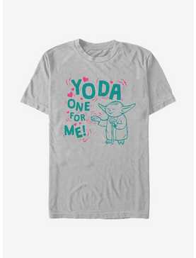 Star Wars Yoda One For Me Outline T-Shirt, , hi-res
