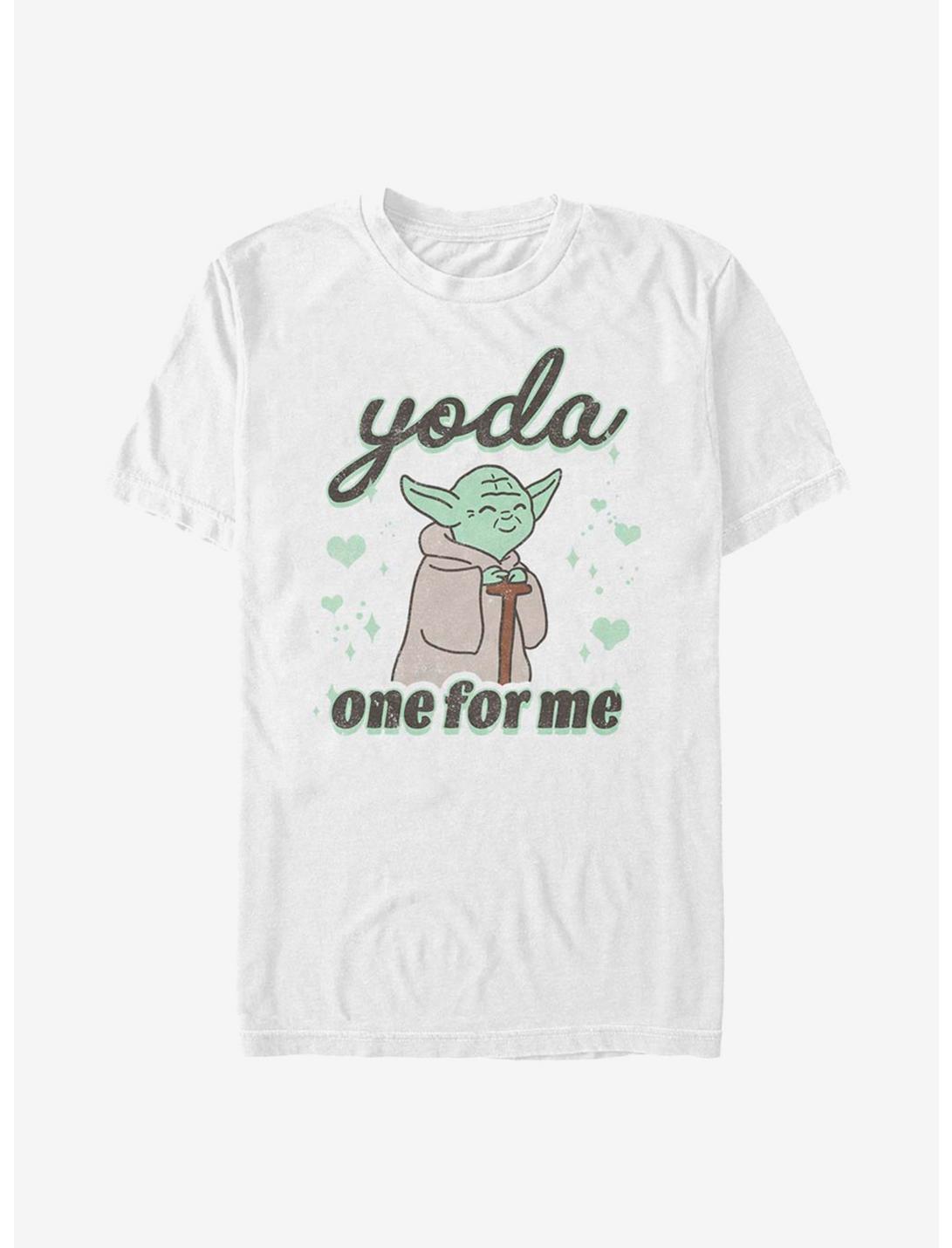 Star Wars Yoda One For Me Cute T-Shirt, WHITE, hi-res