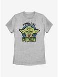 Star Wars Yoda One For Me Big Head Womens T-Shirt, ATH HTR, hi-res