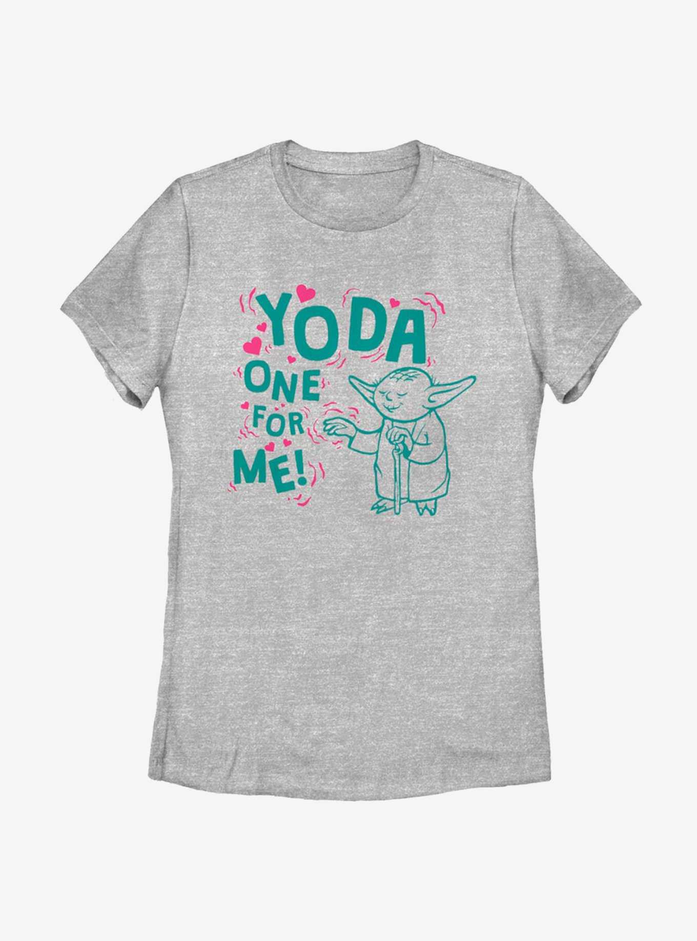 Star Wars Yoda One For Me Outline Womens T-Shirt, , hi-res