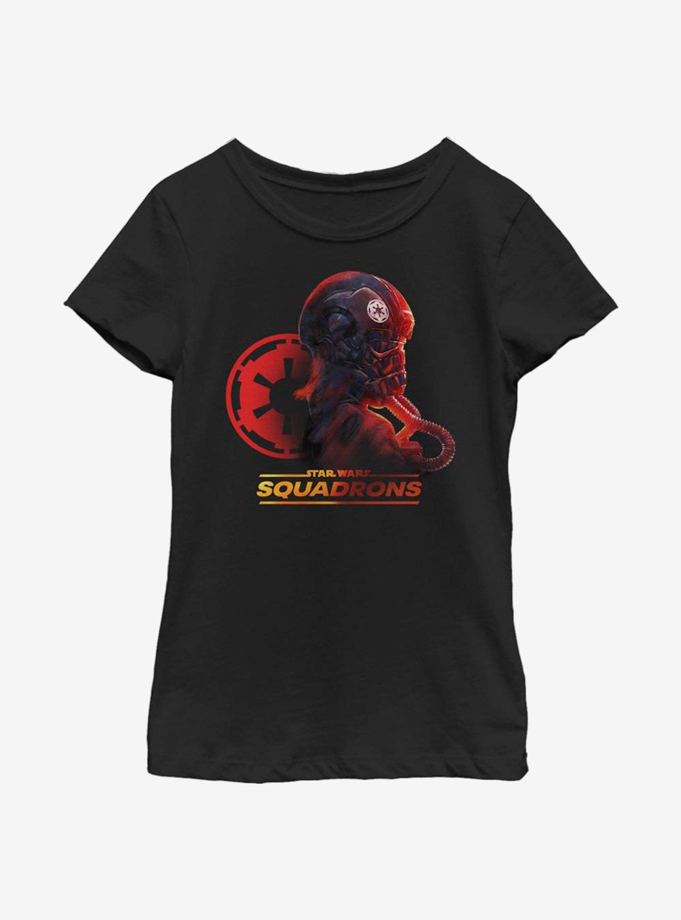 Star Wars Squadrons Imperial Pilot Youth Girls T-Shirt, , hi-res