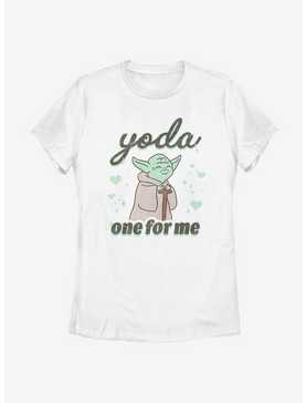 Star Wars Yoda One For Me Cute Womens T-Shirt, , hi-res
