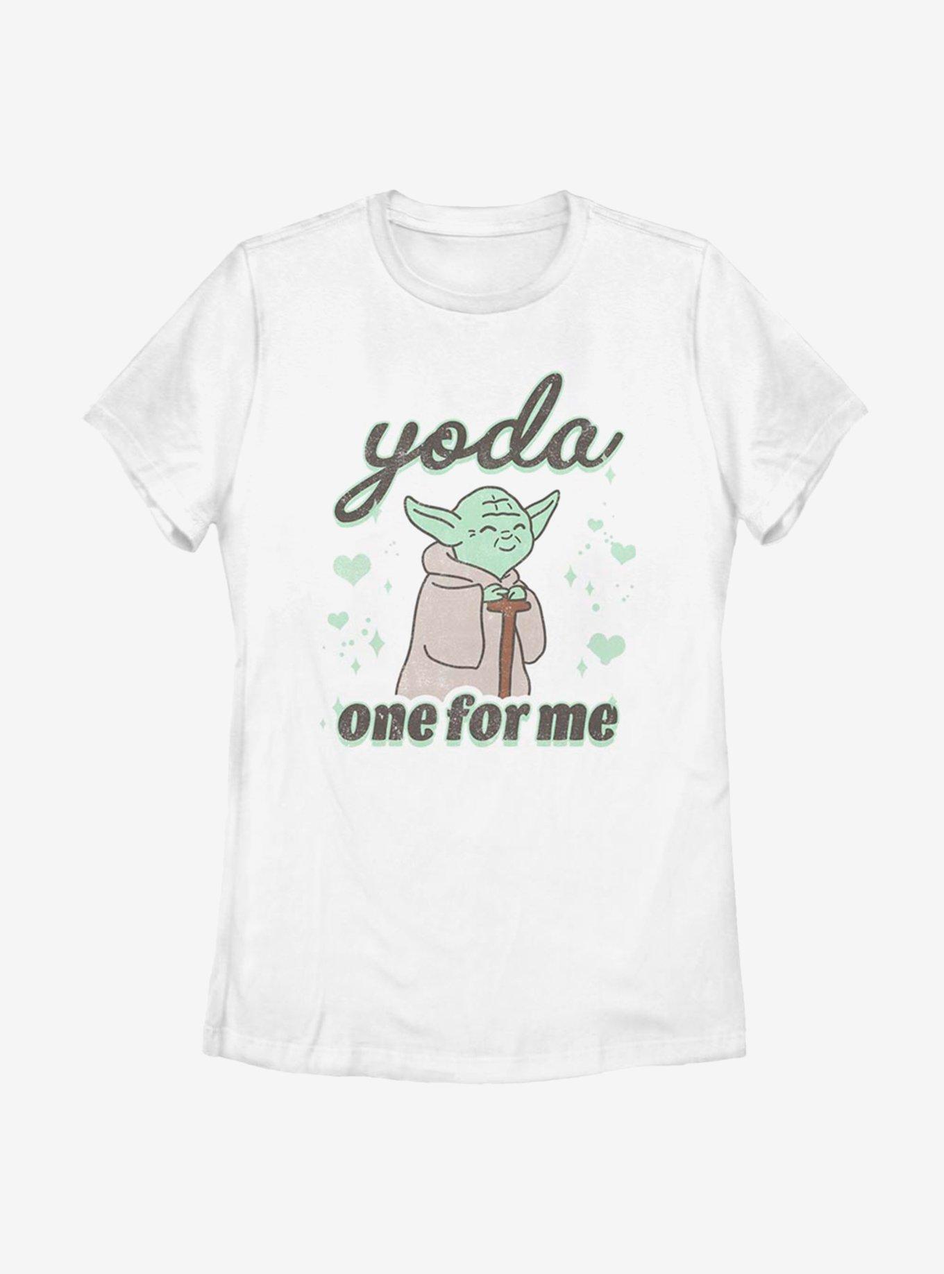Star Wars Yoda One For Me Cute Womens T-Shirt, , hi-res