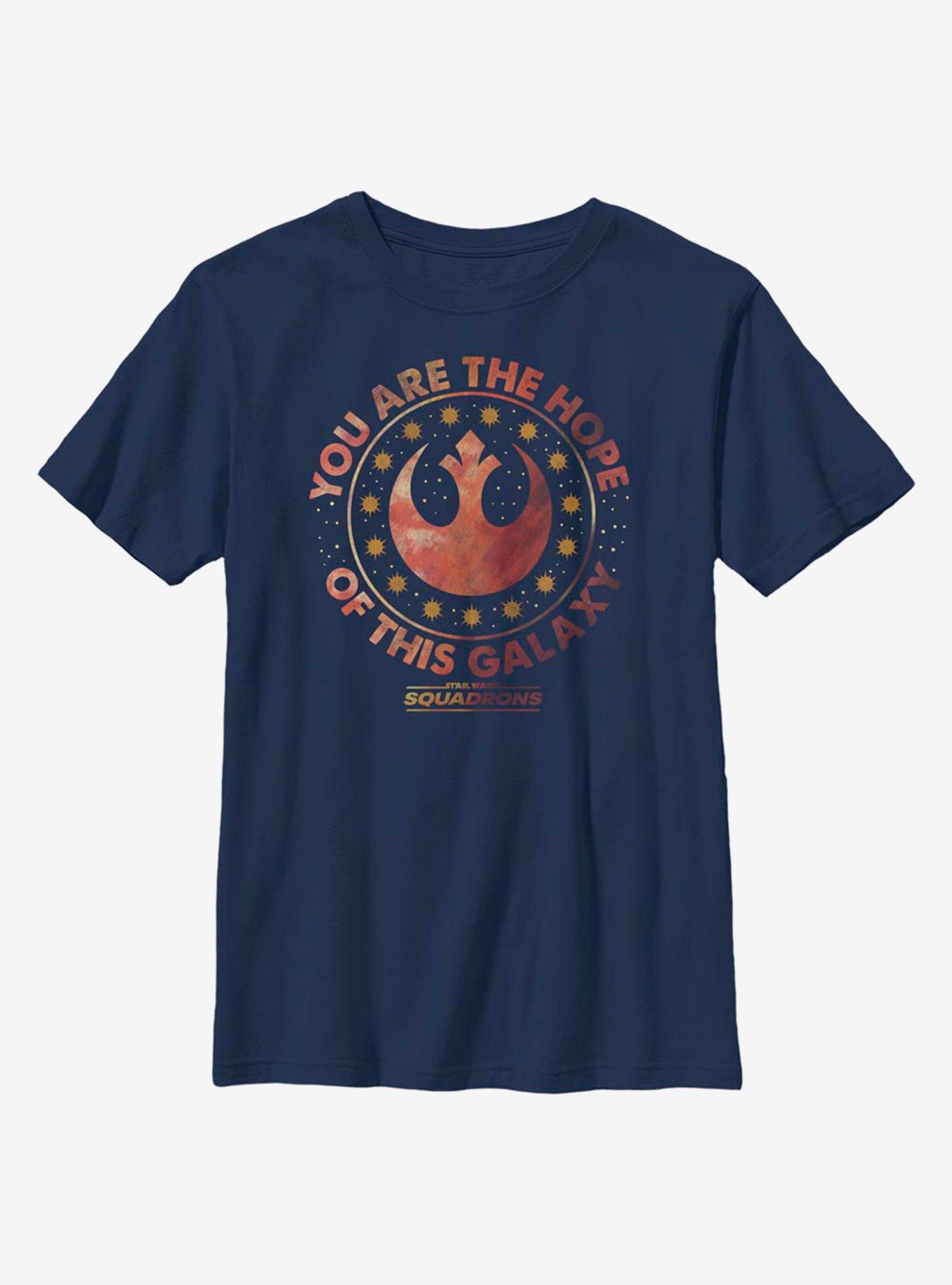 Star Wars You Are The Hope Of The Galaxy Youth T-Shirt, , hi-res