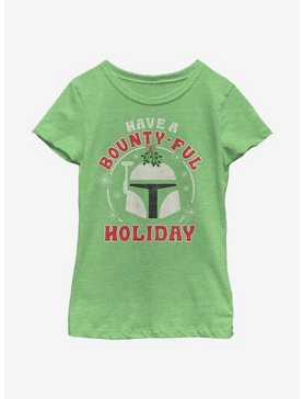 Star Wars Have A Bounty-Ful Holiday Cute Youth Girls T-Shirt, , hi-res