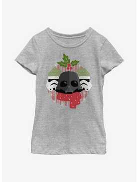 Star Wars Darth Holiday Youth Girls T-Shirt, , hi-res