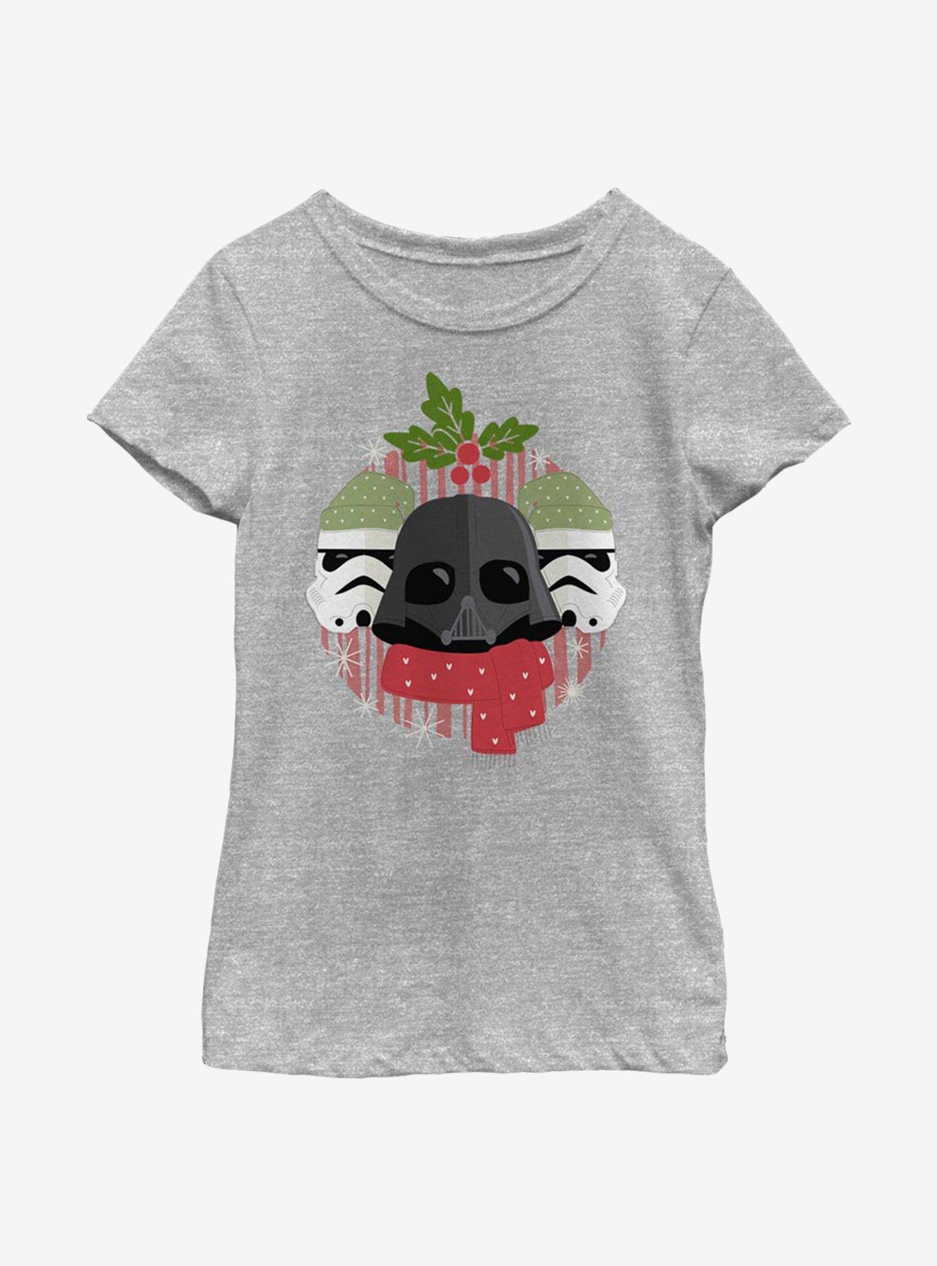 Star Wars Darth Holiday Youth Girls T-Shirt, , hi-res