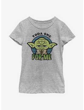 Star Wars Yoda One For Me Big Head Youth Girls T-Shirt, , hi-res