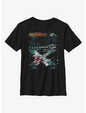 Star Wars X-Wing Squad Scheme Youth T-Shirt, , hi-res