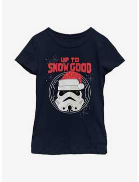 Star Wars Up To Snow Good Trooper Youth Girls T-Shirt, , hi-res