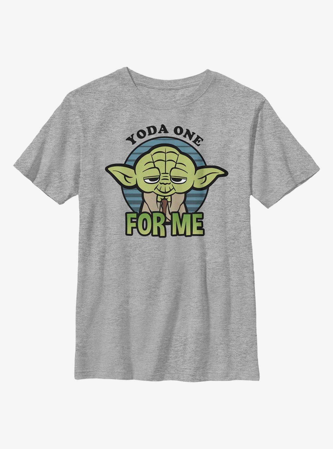 Star Wars Yoda One For Me Big Head Youth T-Shirt, , hi-res
