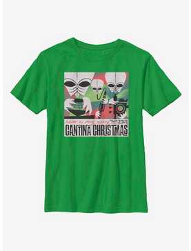 Star Wars Cantina Christmas Youth T-Shirt, , hi-res