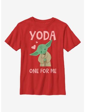 Star Wars Yoda One For Me Yoda Cute Youth T-Shirt, , hi-res