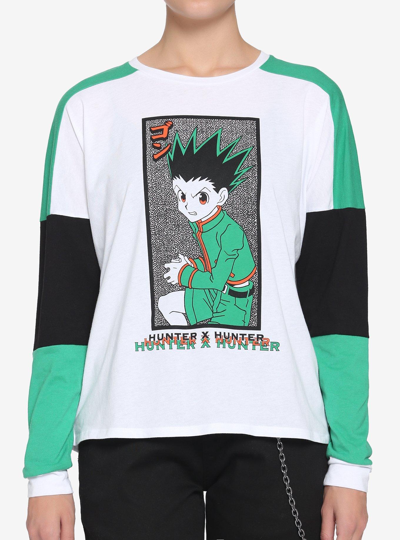 Hunter X Hunter Gon Color-Block Girls Long-Sleeve T-Shirt, , hi-res