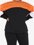 Halloween Michael Myers Color-Block Girls Long-Sleeve T-Shirt Plus Size, MULTI, hi-res