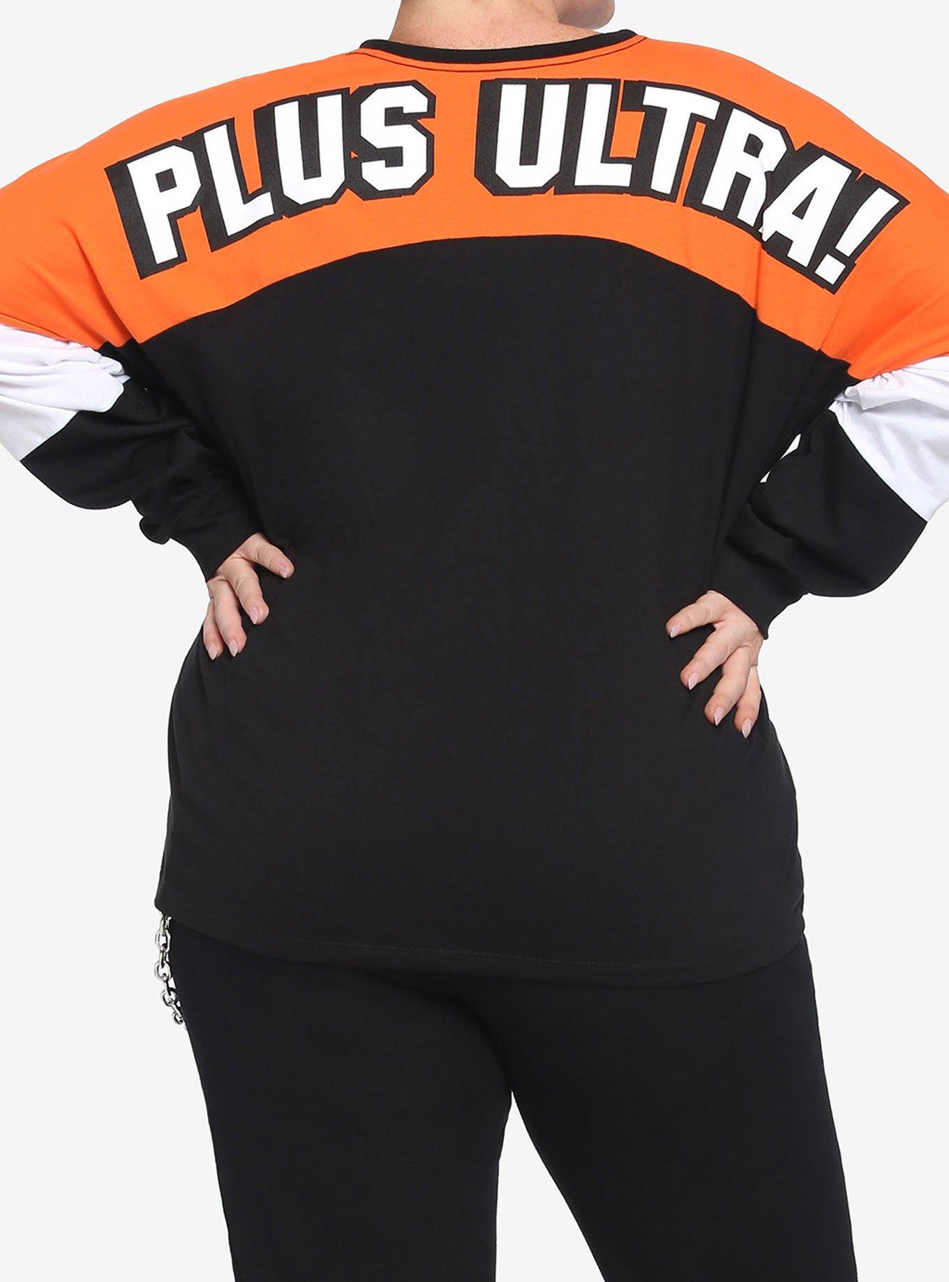 My Hero Academia Halloween Orange & Black Girls Long-Sleeve T-Shirt Plus Size, MULTI, hi-res
