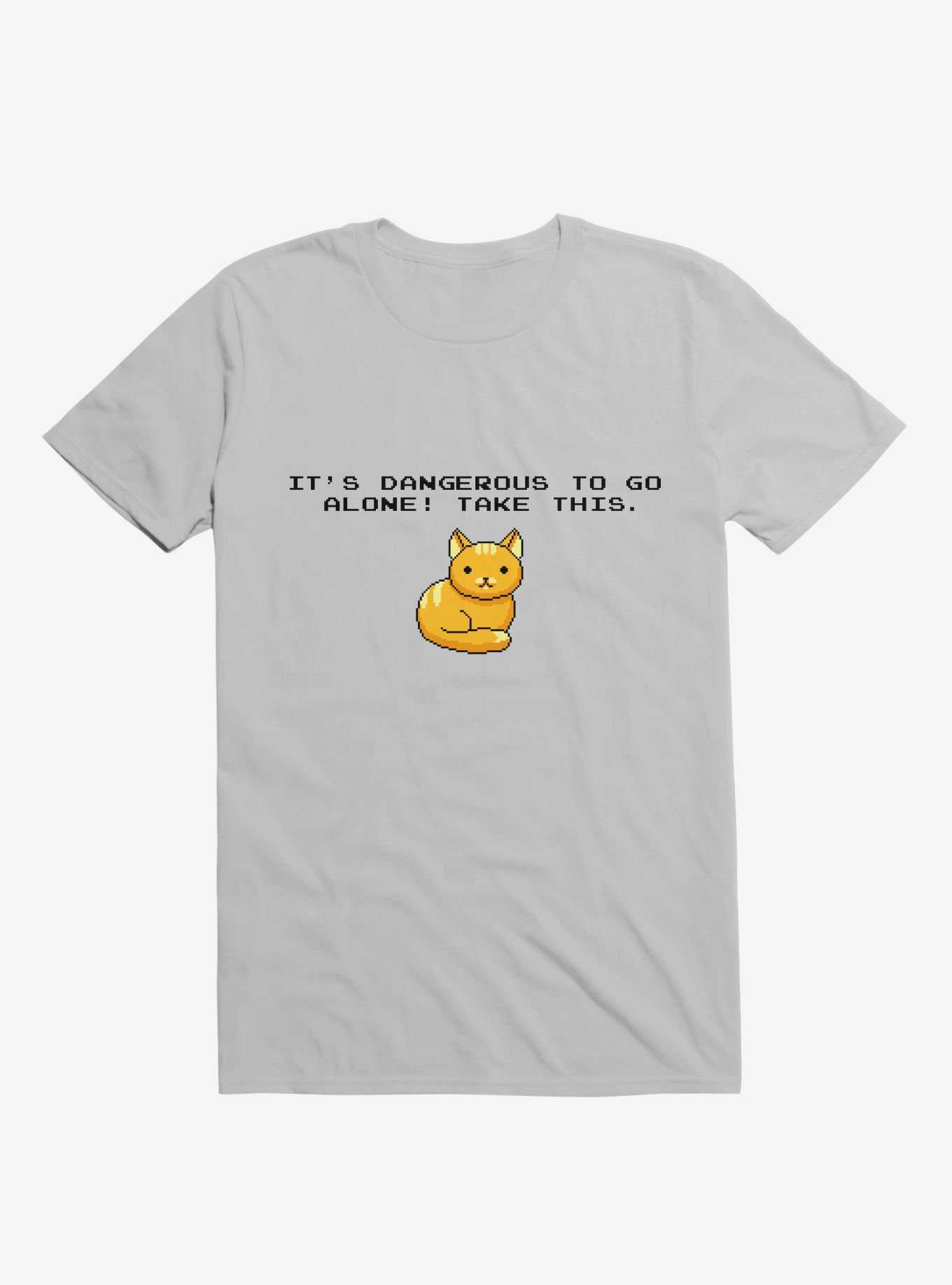 It's Dangerous To Go Alone, Take This! Cat T-Shirt, , hi-res