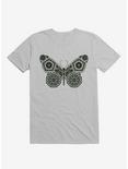 Ornamental Butterfly T-Shirt, ICE GREY, hi-res