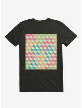 Sugar Cubes Geometric Pattern T-Shirt, , hi-res