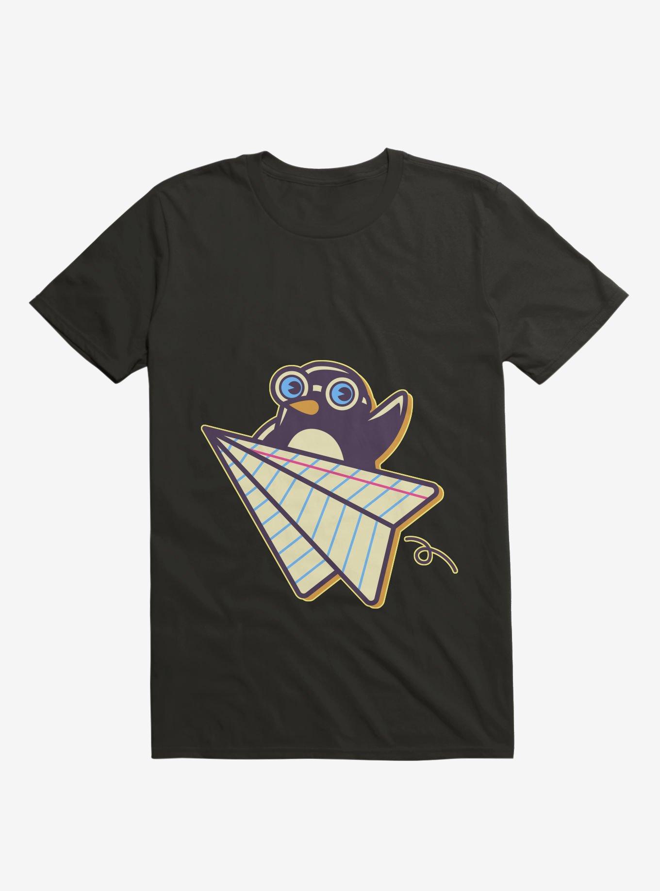 Travel Often Penguin T-Shirt, BLACK, hi-res