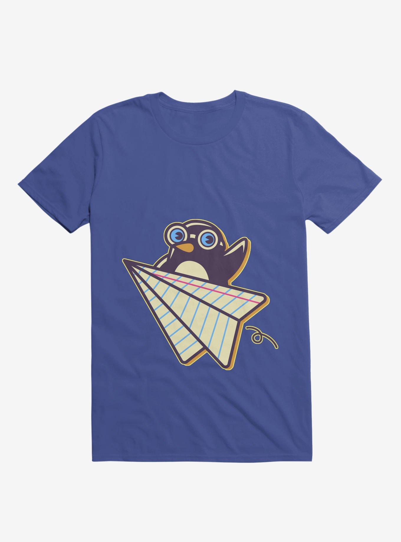 Travel Often Penguin T-Shirt, ROYAL, hi-res