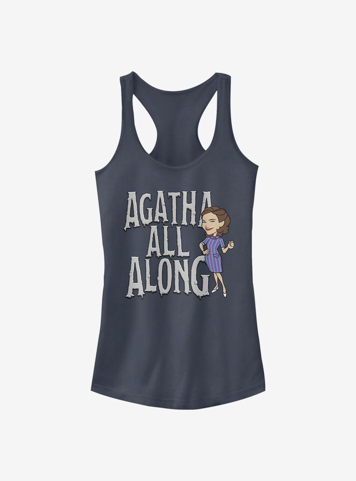 Marvel WandaVision Agatha All Along Girls Tank, INDIGO, hi-res