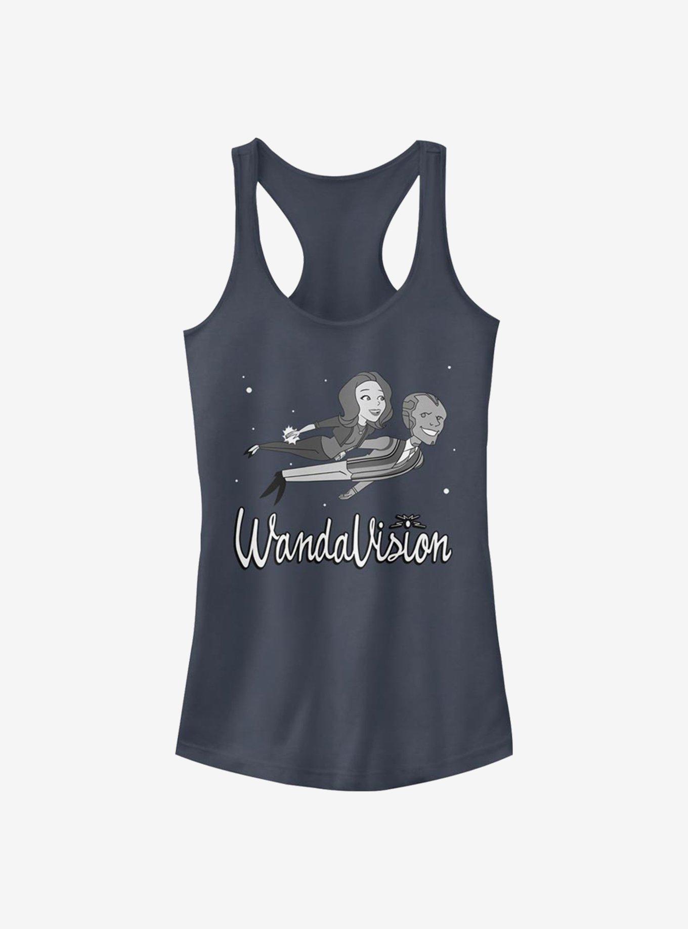 Marvel WandaVision Flying Stars Girls Tank, INDIGO, hi-res