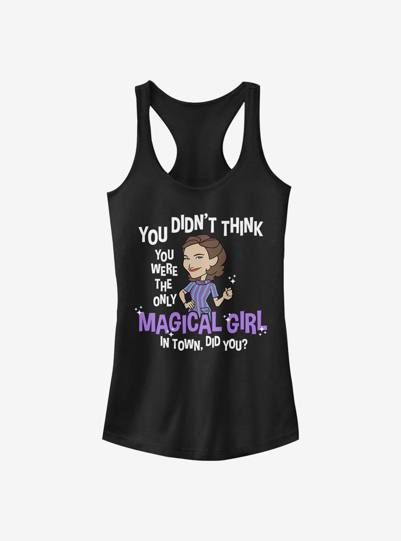 Marvel WandaVision Magical Girl Agatha Girls Tank, BLACK, hi-res