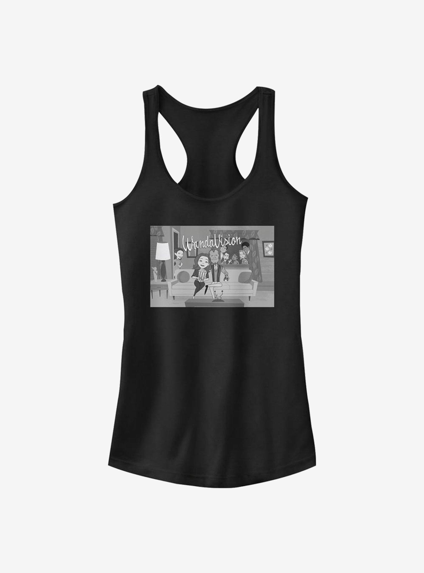 Marvel WandaVision Neighbors Cartoon Girls Tank, , hi-res