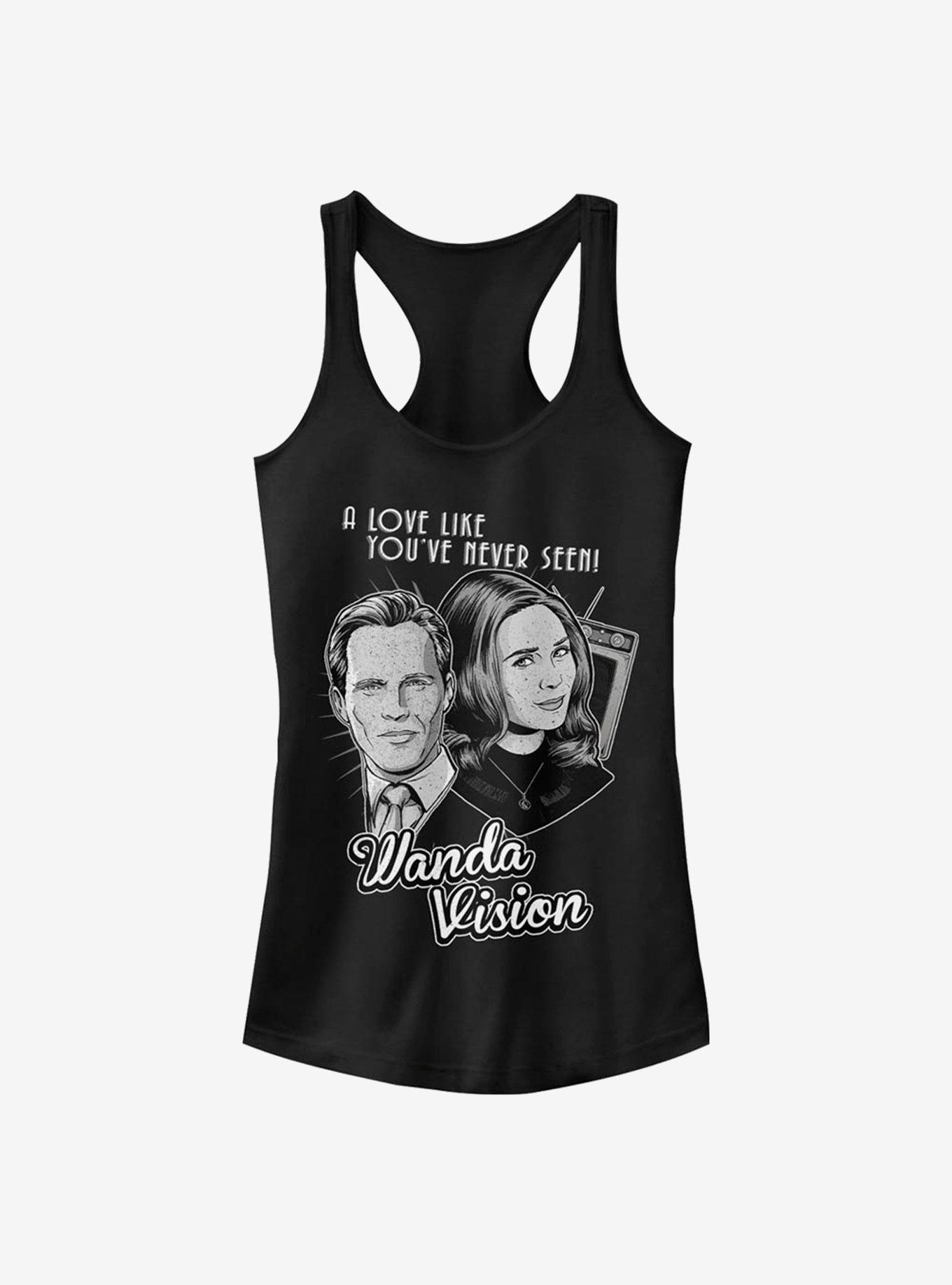Marvel WandaVision Unseen Love Wanda Girls Tank, BLACK, hi-res