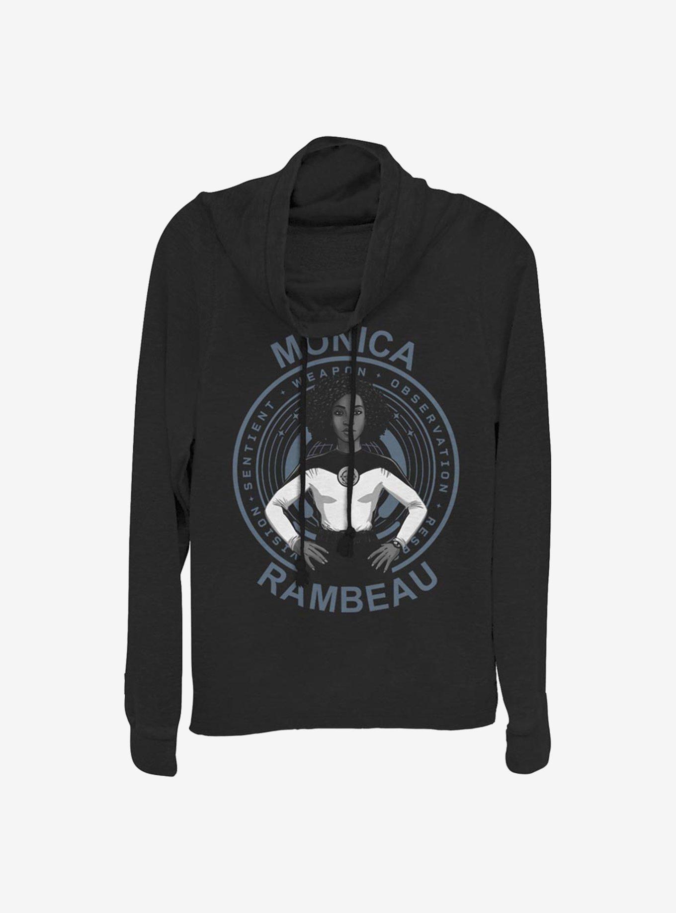 Marvel WandaVision Heroic Rambeau Cowlneck Long-Sleeve Girls Top, , hi-res