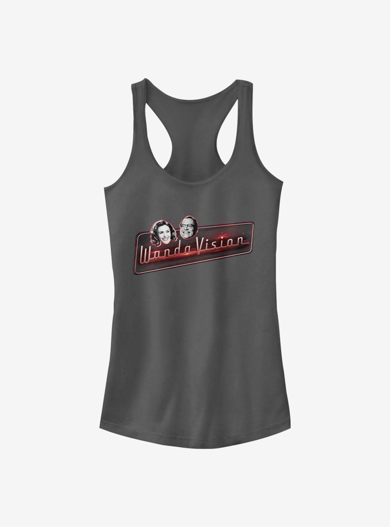 Marvel WandaVision All Smiles Girls Tank, CHARCOAL, hi-res