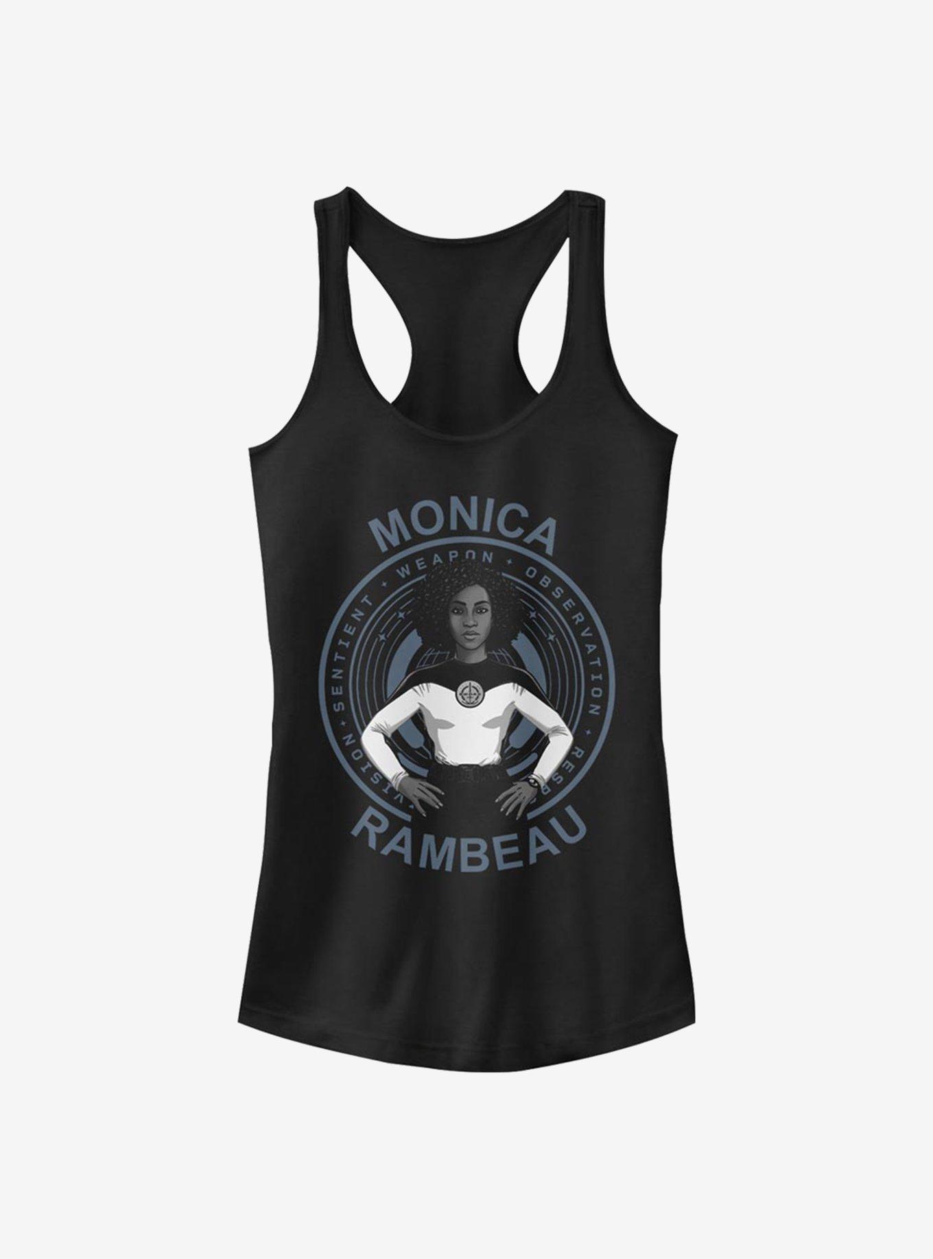 Marvel WandaVision Heroic Rambeau Girls Tank, BLACK, hi-res