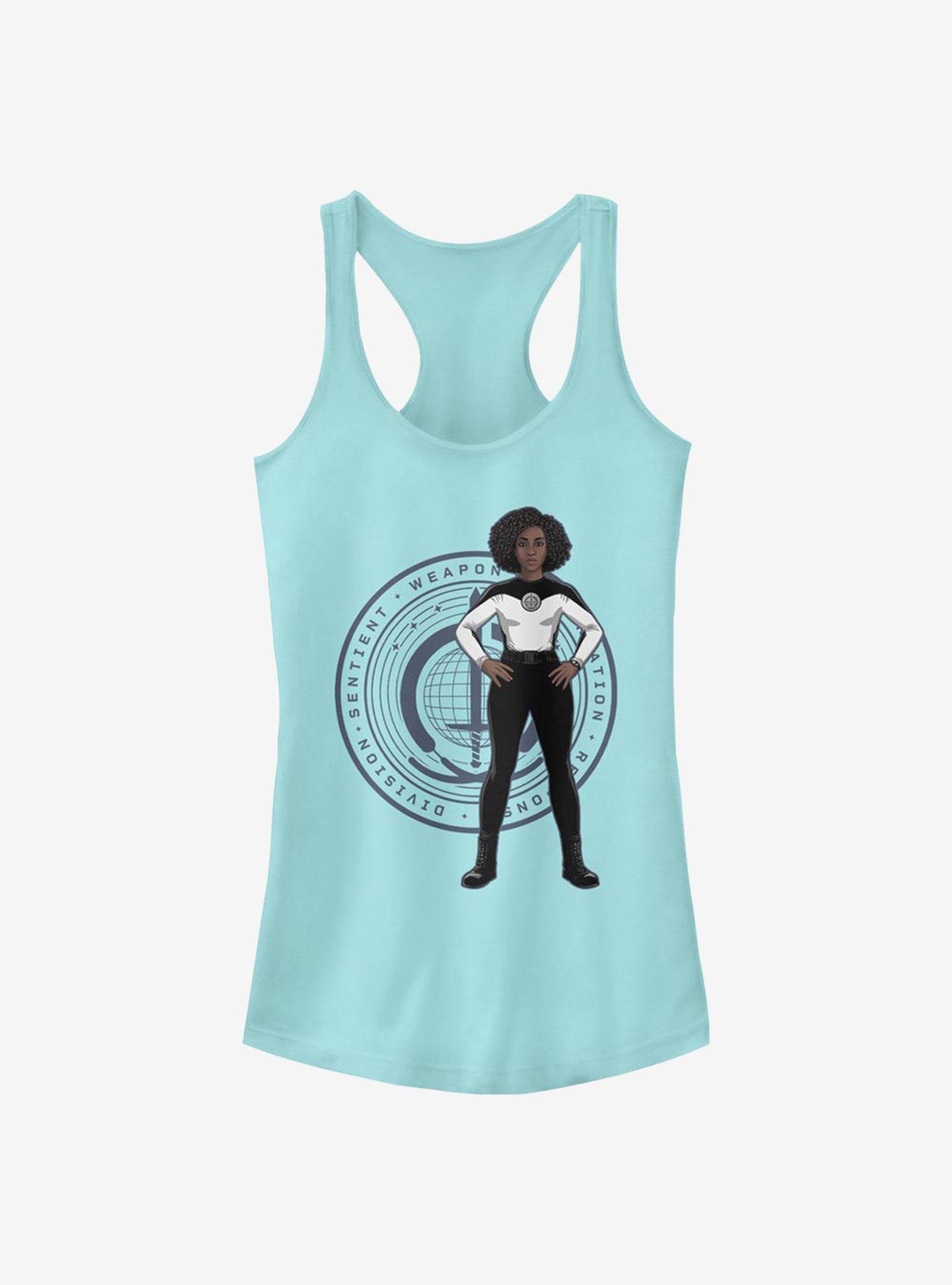 Marvel WandaVision Rambeau Badge Girls Tank, CANCUN, hi-res