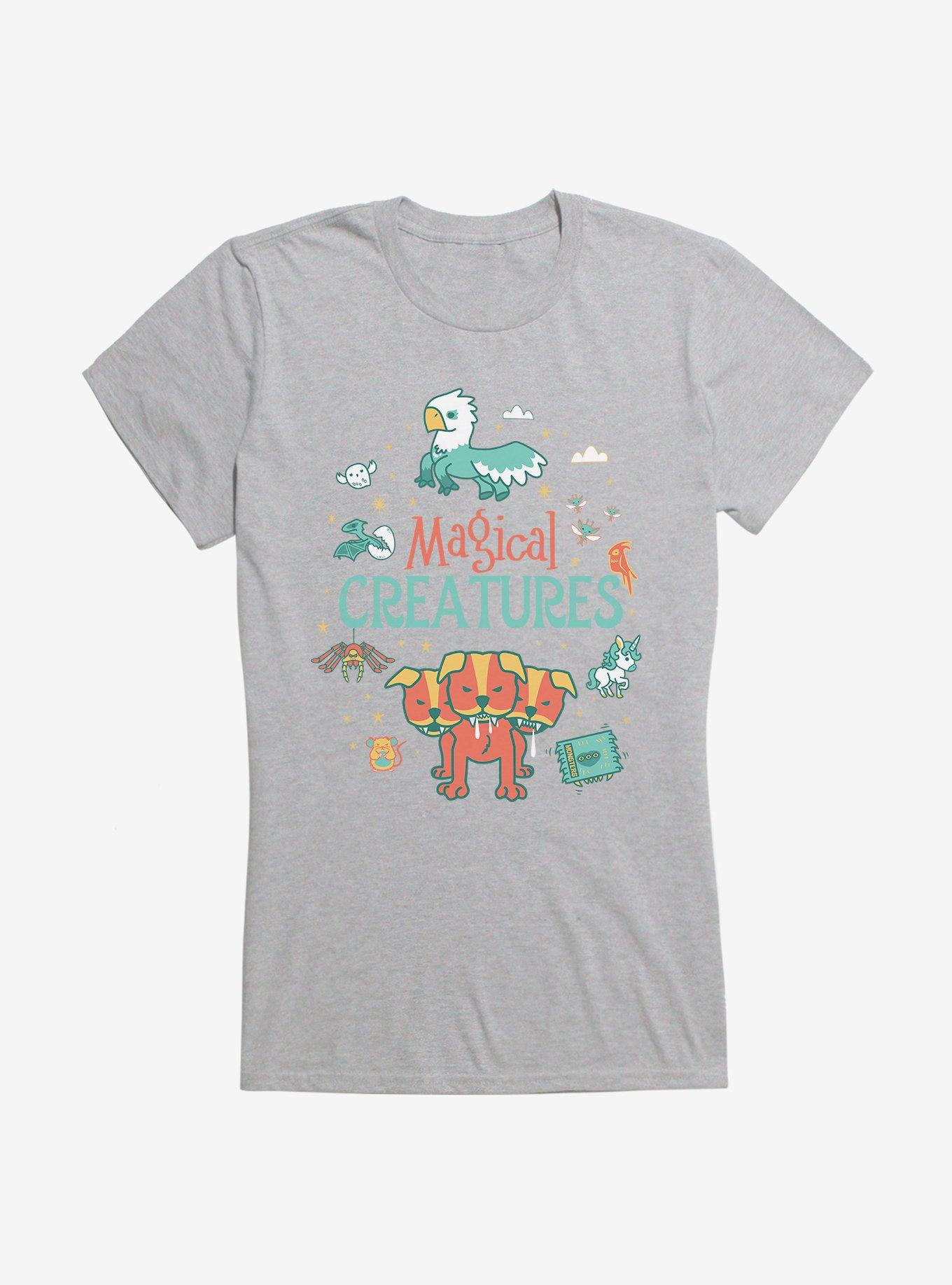 Harry Potter Comic Style Magical Creatures Girls T-Shirt, , hi-res