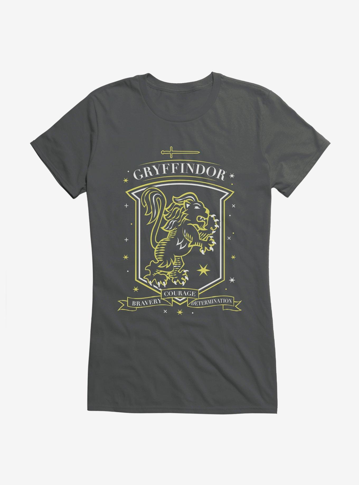 Harry Potter Gryffindor Sketch Shield Girls T-Shirt, , hi-res