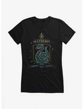 Harry Potter Slytherin Sketch Shield Girls T-Shirt, , hi-res