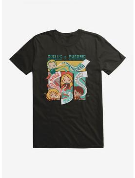 Harry Potter Comic Style Spells And Charms T-Shirt, , hi-res