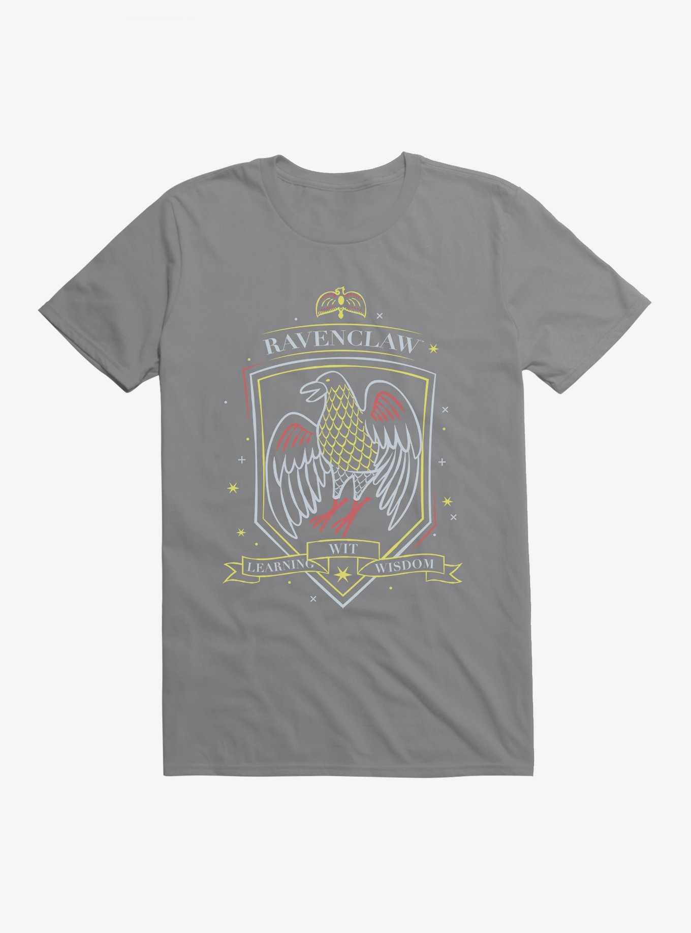 Harry Potter Ravenclaw Sketch Shield T-Shirt, , hi-res
