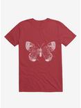 Butterfly Wanderlust T-Shirt, RED, hi-res
