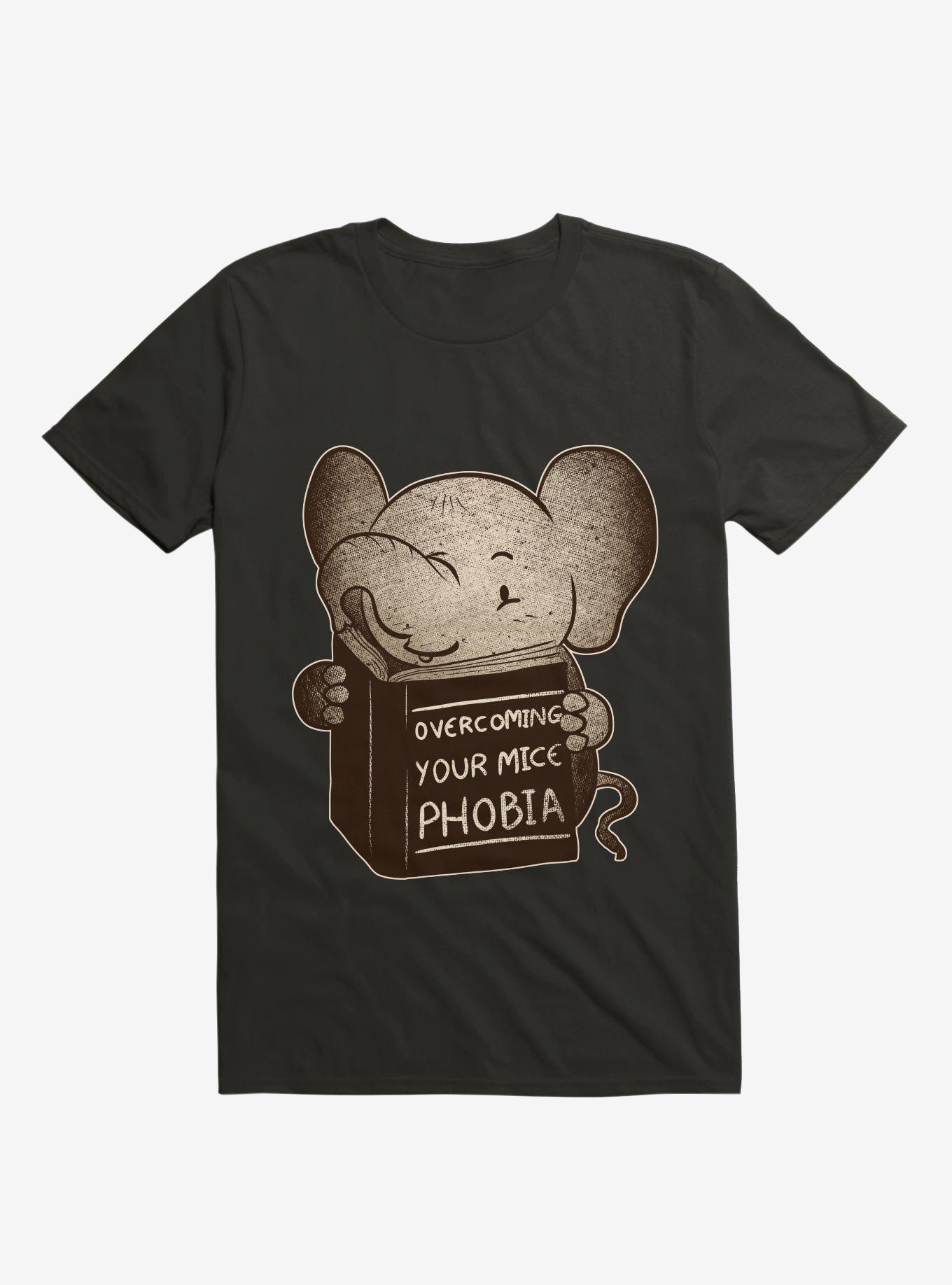 Elephant Overcoming Your Mice Phobia T-Shirt, , hi-res