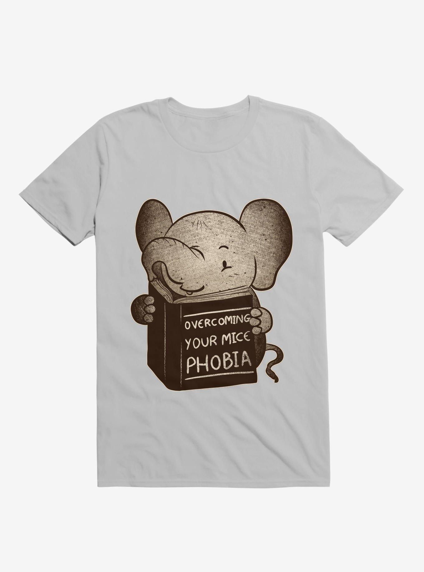 Elephant Overcoming Your Mice Phobia T-Shirt, , hi-res