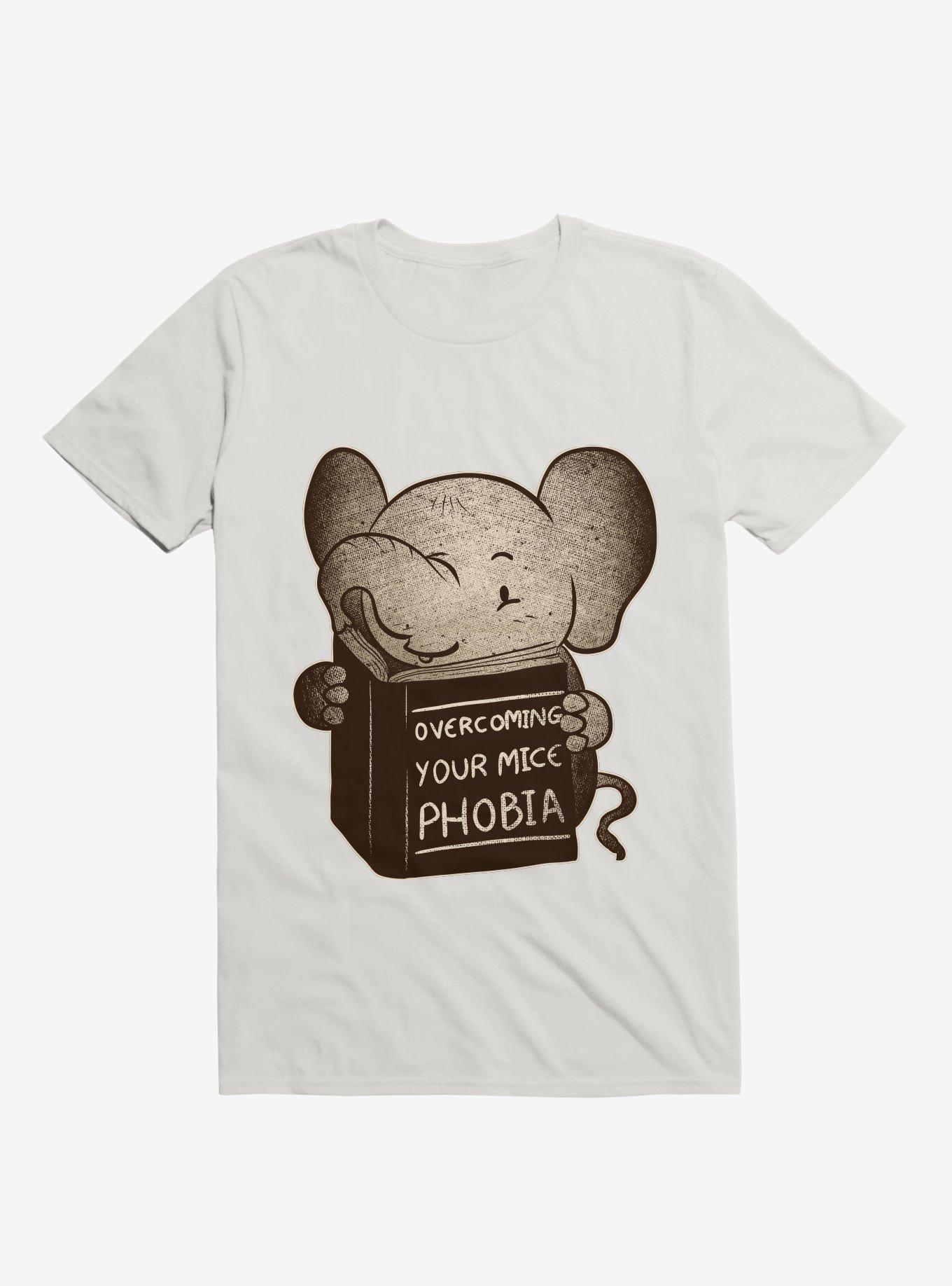 Elephant Overcoming Your Mice Phobia T-Shirt, , hi-res