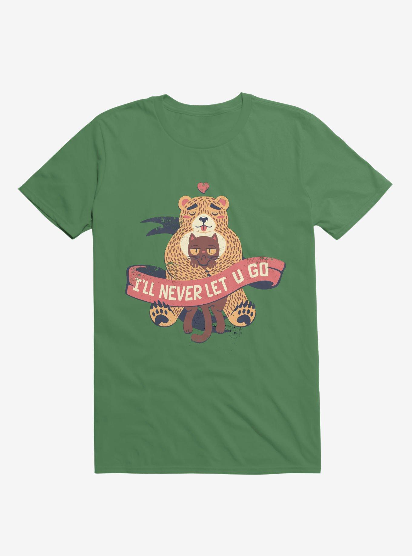 I'll Never Let You Go! Bear Love Cat T-Shirt, , hi-res