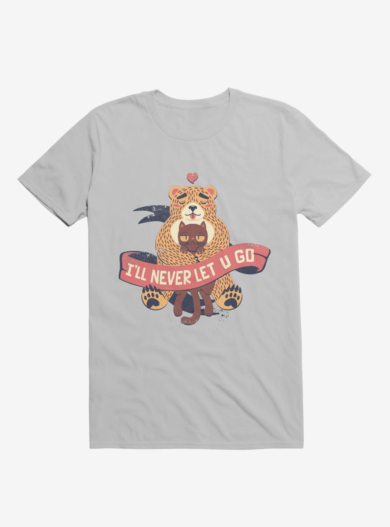 I'll Never Let You Go! Bear Love Cat T-Shirt, , hi-res