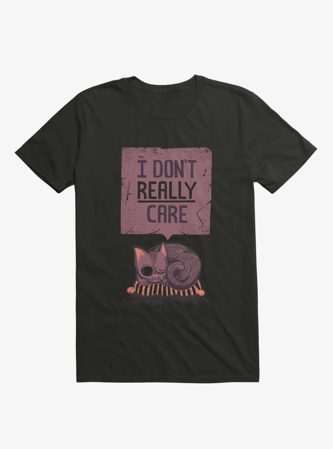 I Don't Care Cat T-Shirt, , hi-res