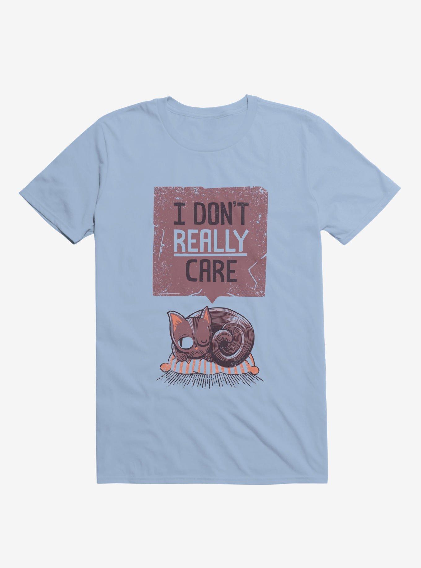 I Don't Care Cat T-Shirt