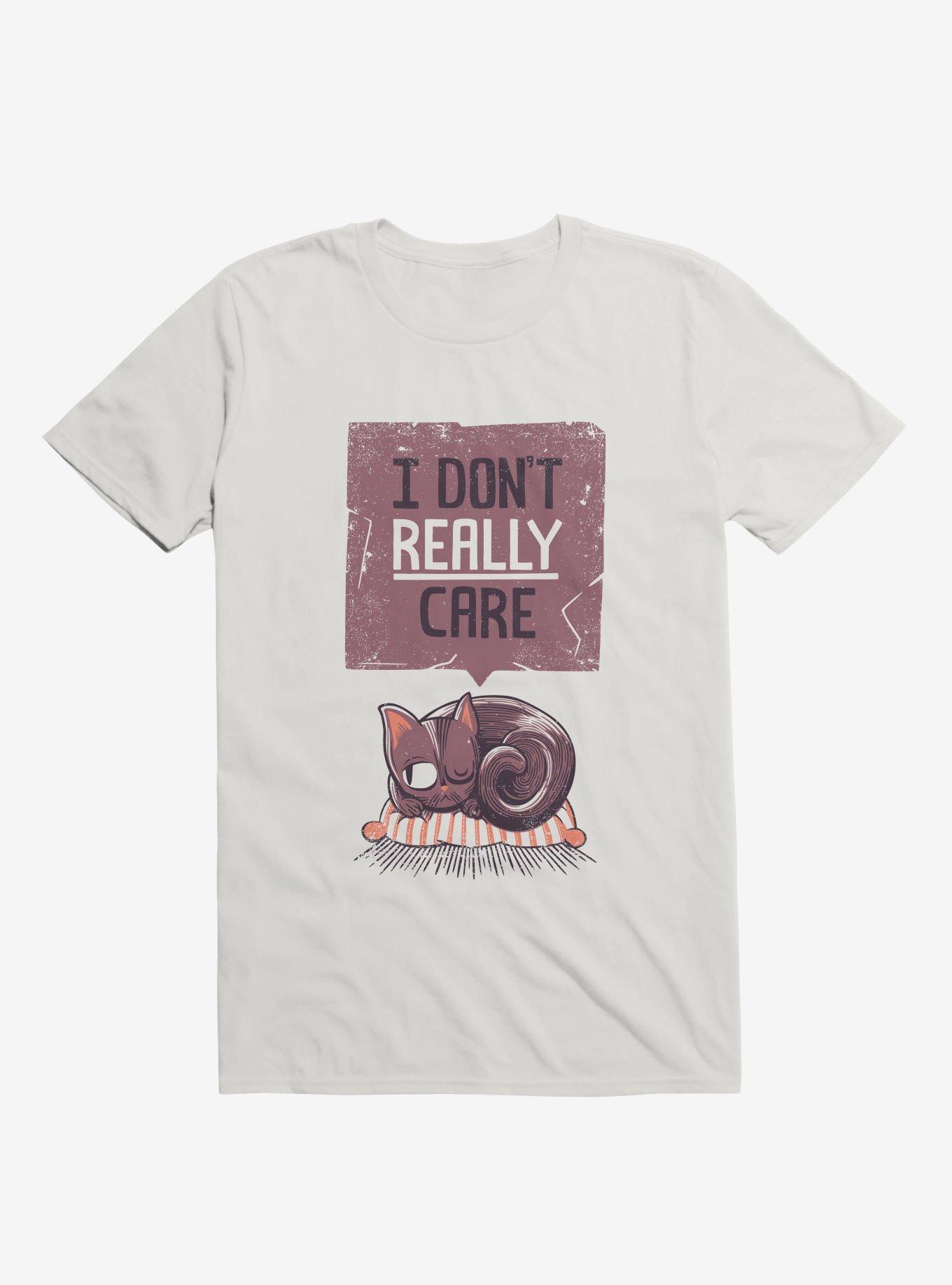 I Don't Care Cat T-Shirt