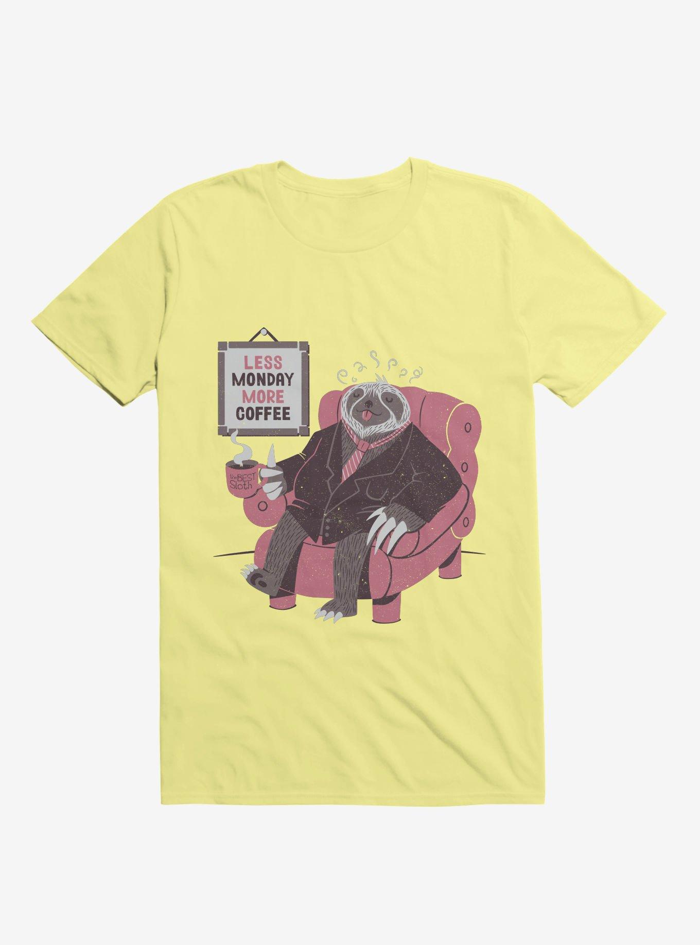 Monday Sloth T-Shirt, , hi-res