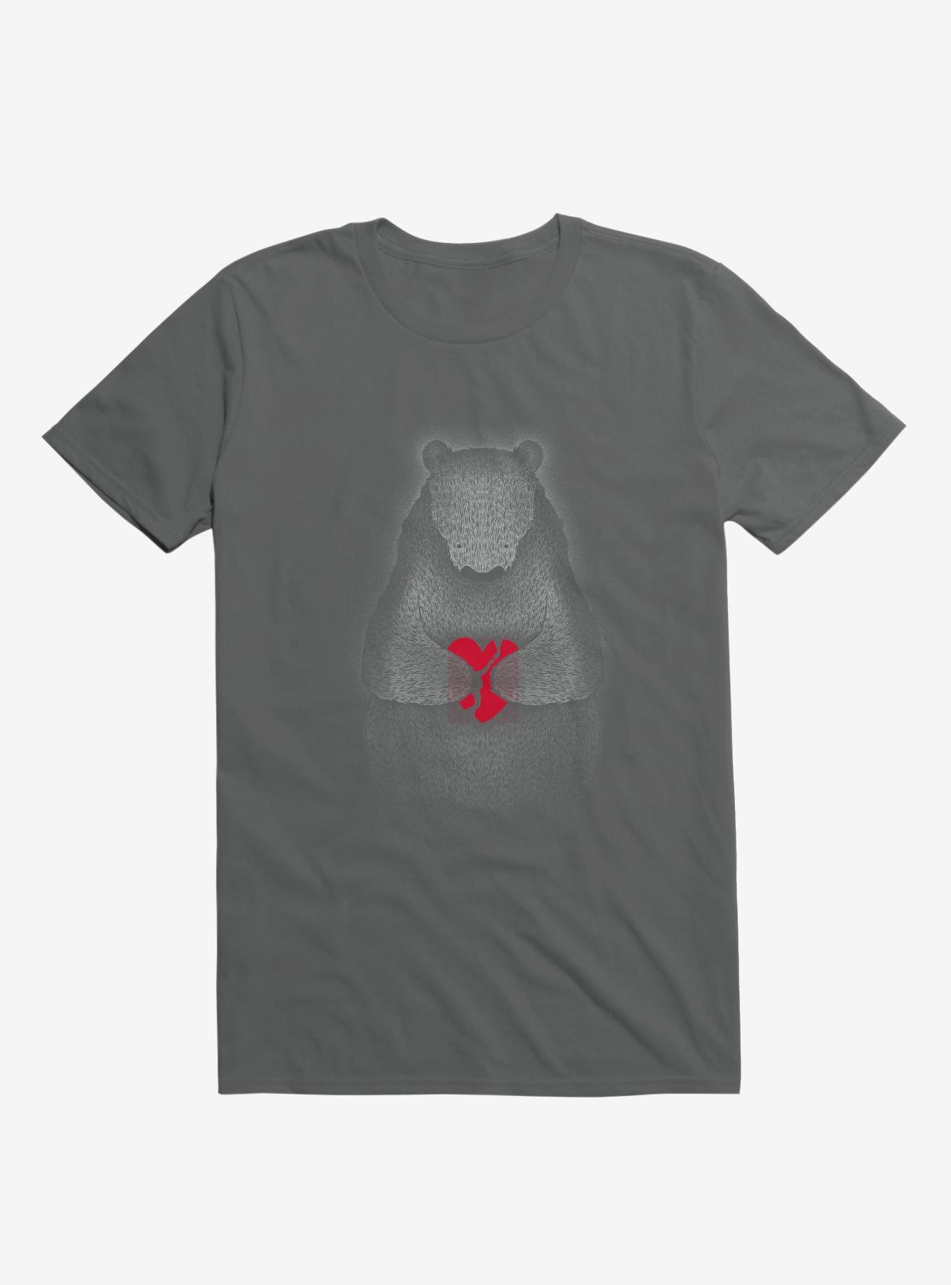 Broken T-Shirt, CHARCOAL, hi-res